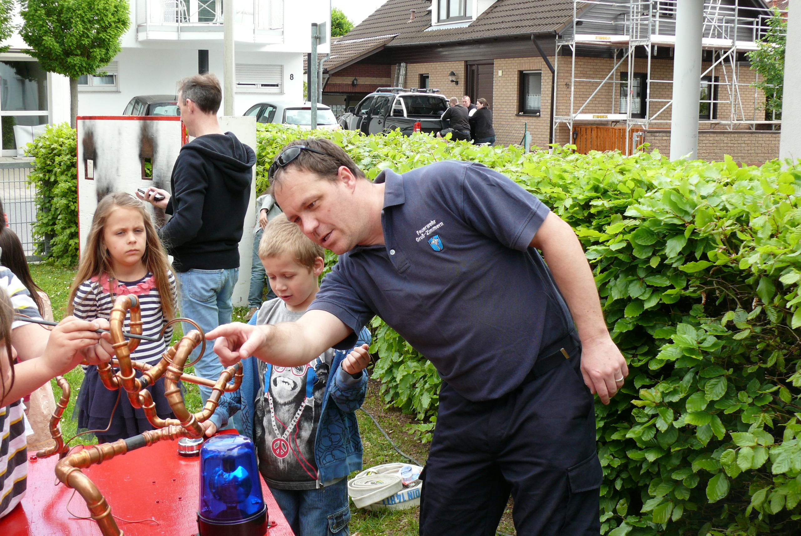 Jubiläum im Kindergarten - Die Feuerwehren der Gemeinde Groß-Zimmern