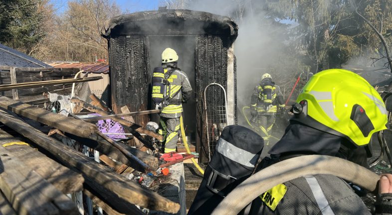 Gartenhüttenbrand Dieburg