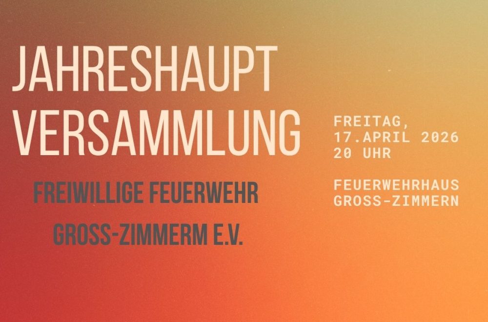 Migliederversammlung - 1